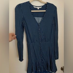 Veronica Beard Riggins Dress in Prussian Blue